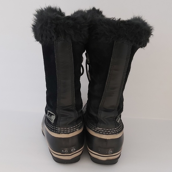 SOREL | Women's Joan of Arctic Winter Insulated Boots Black Size 5 - Picture 4 of 8